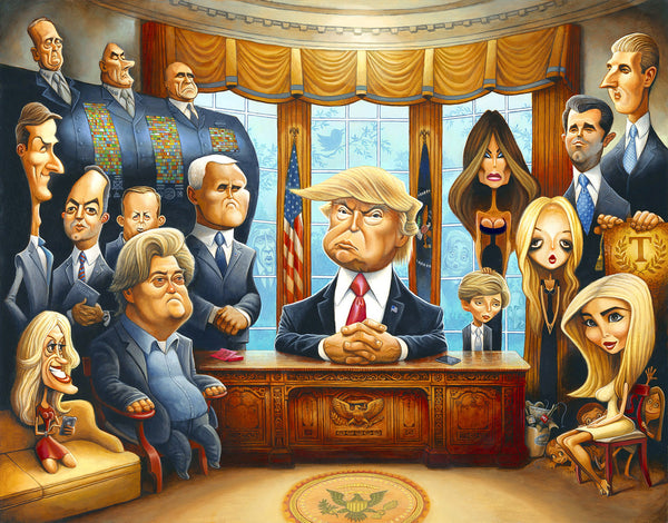 22x28 Trump White House – David O'Keefe Studios