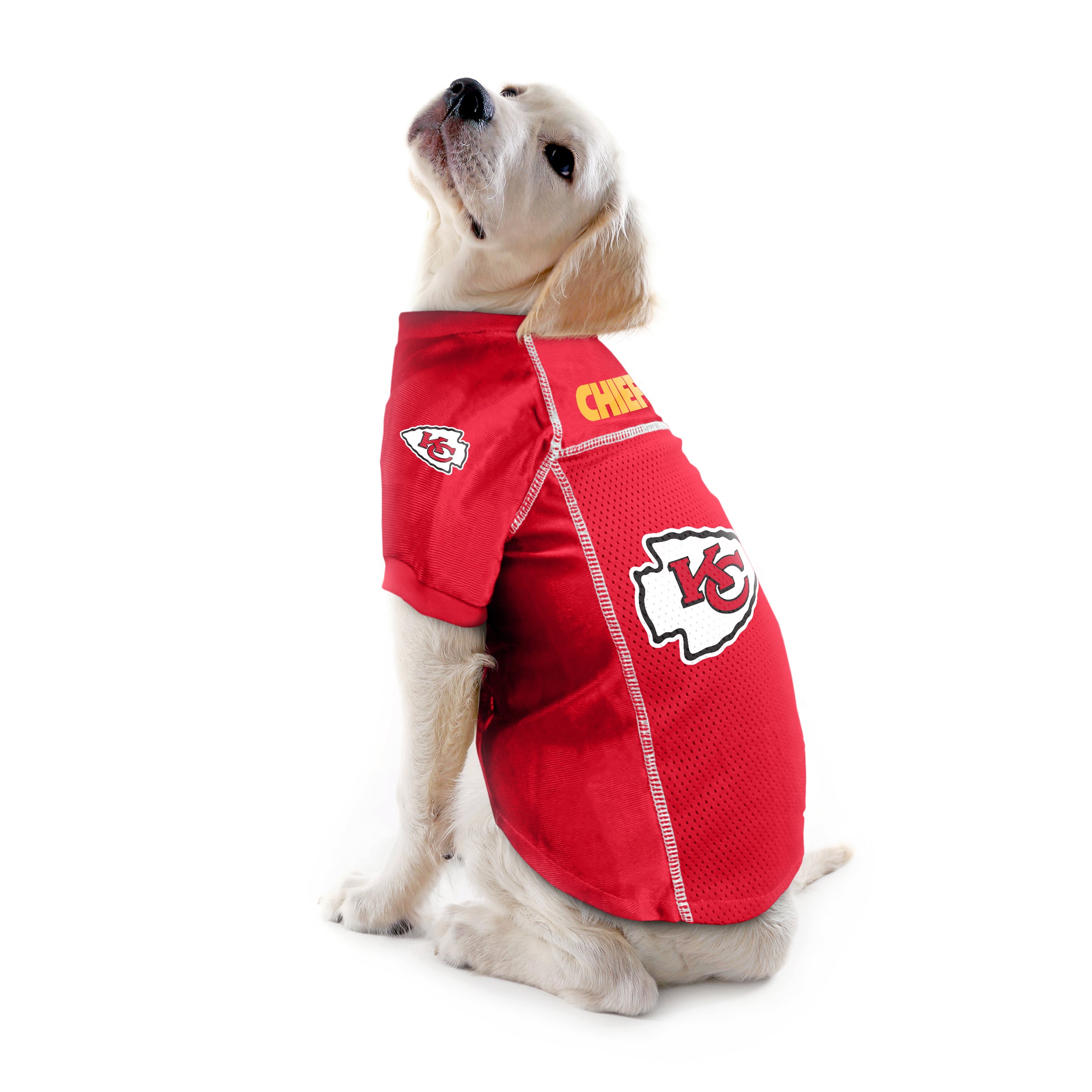 : Pets First KCC-4145-MD Kansas City Chiefs Mesh Jersey,  Multicolor, One Size : Sports & Outdoors