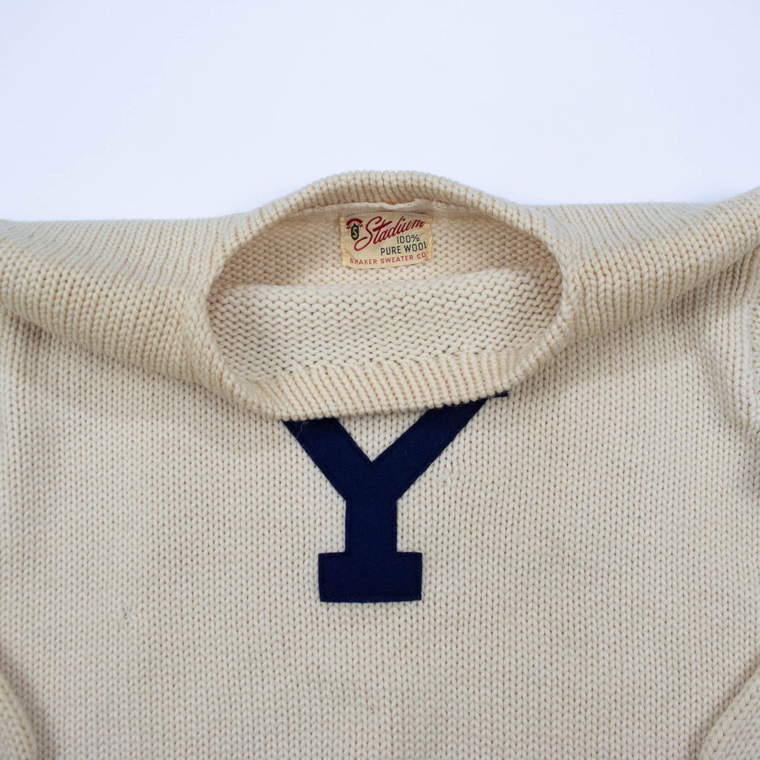 40s Yale Colligate Knit Sweater Reunion Vintage Goods