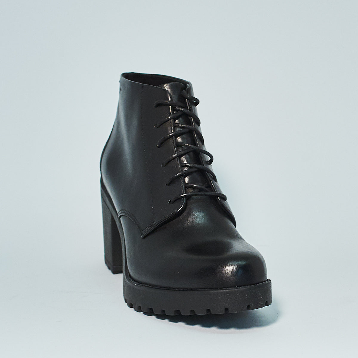Grace Lace Up Blk Leather Shoe Market Nyc Grace Lace Up Blk Leather Shoe Market Nyc