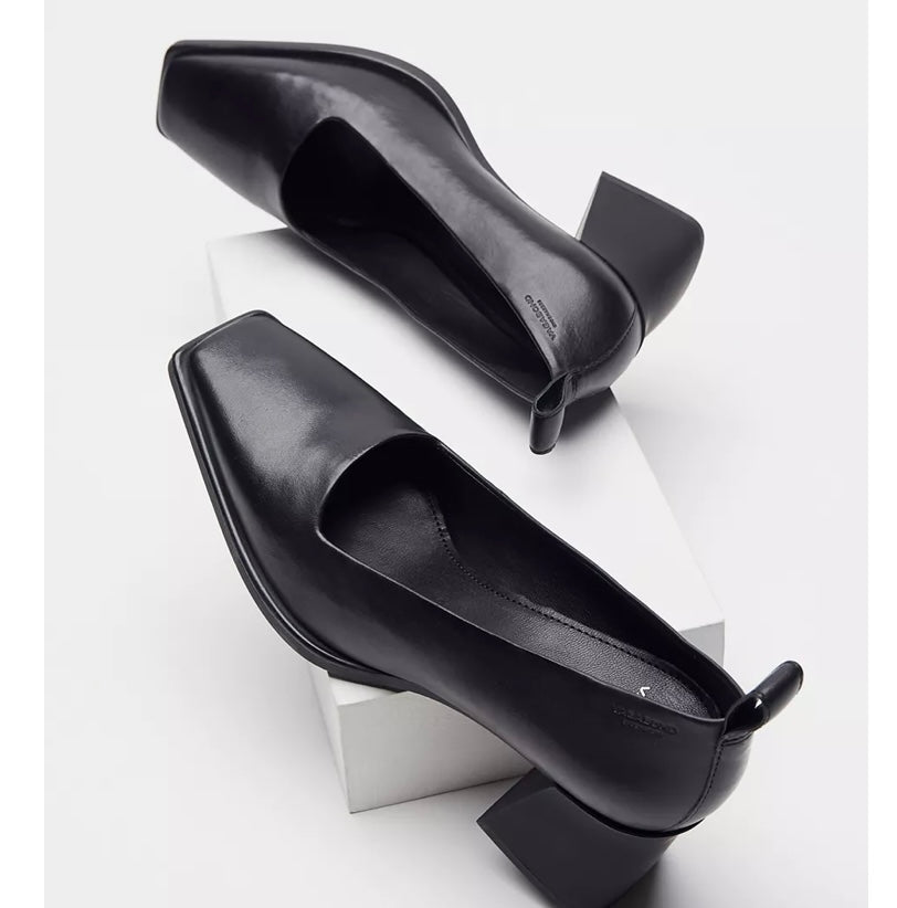 VAGABOND PUMP-BLACK – Shoe Market