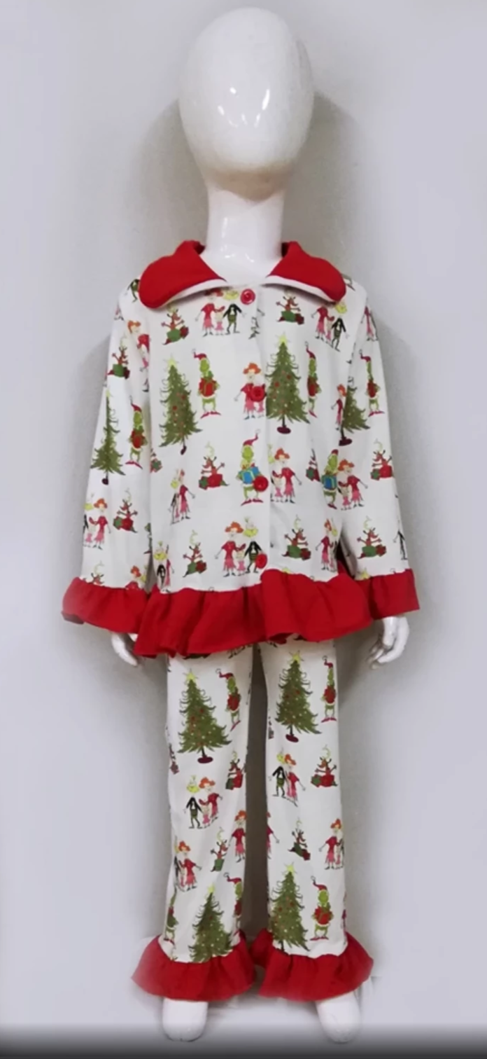 girls grinch dress