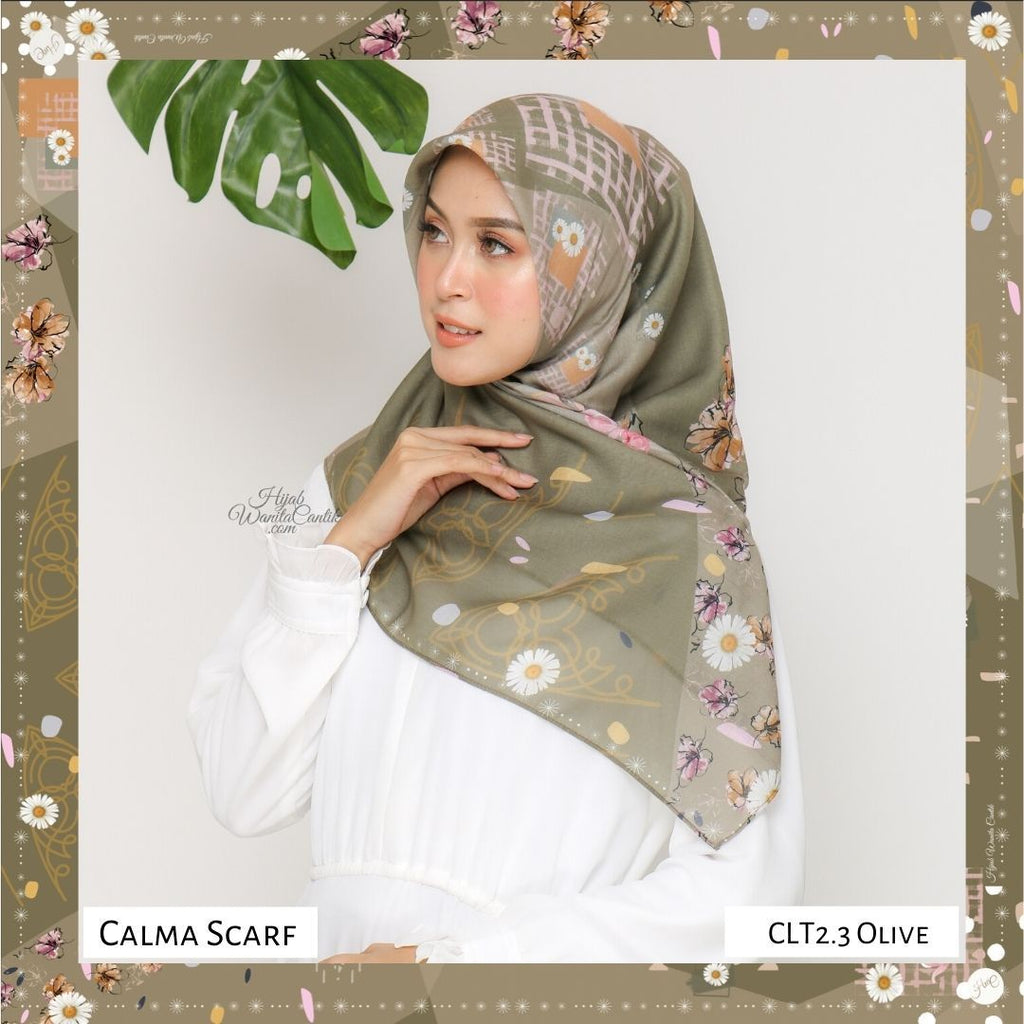 Calma Scarf Premium - CLT2.3 Olive