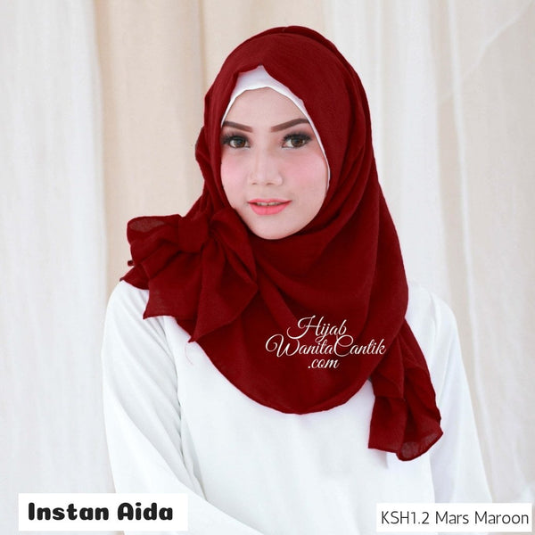 Hijab Merah Cocoknya Khimar Warna Apa