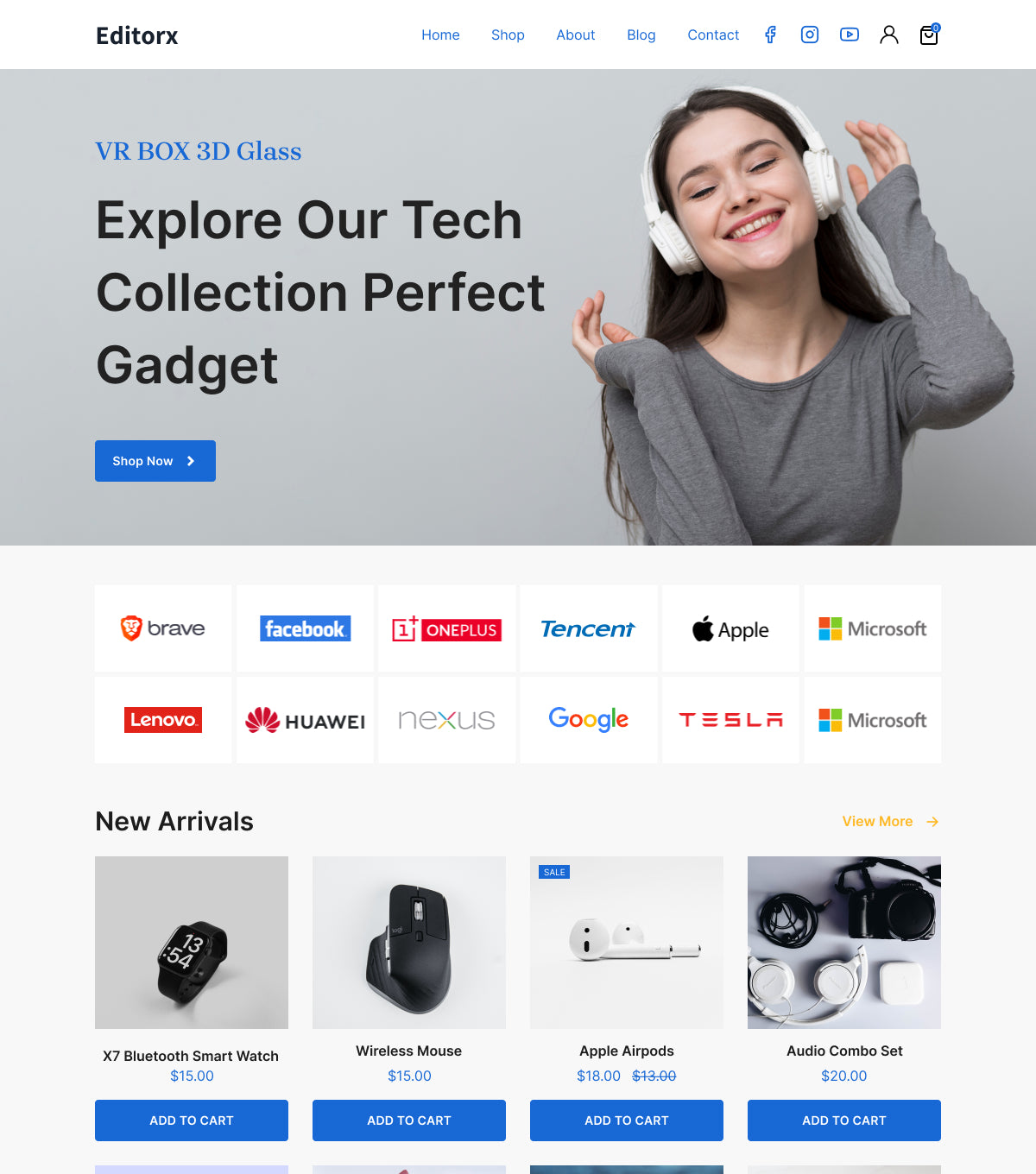 Electronics WordPress Theme