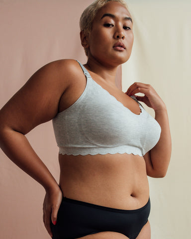 Belle Seamless Nursing Bra  SUMMER & PEACH – Summer & Peach