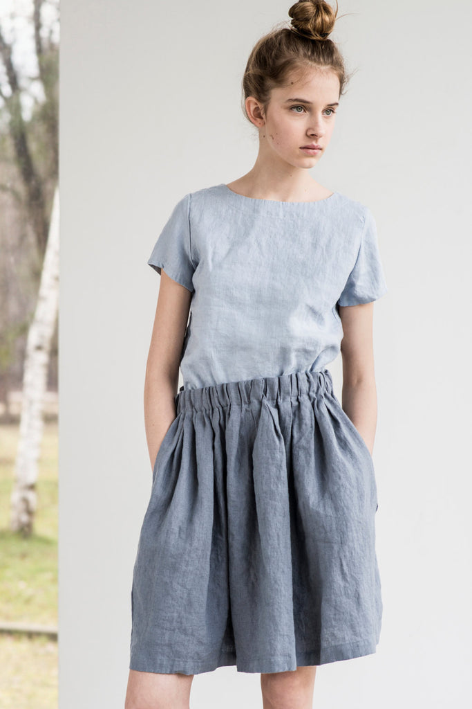 Chase Simple Linen Skirt – Soul Made Boutique