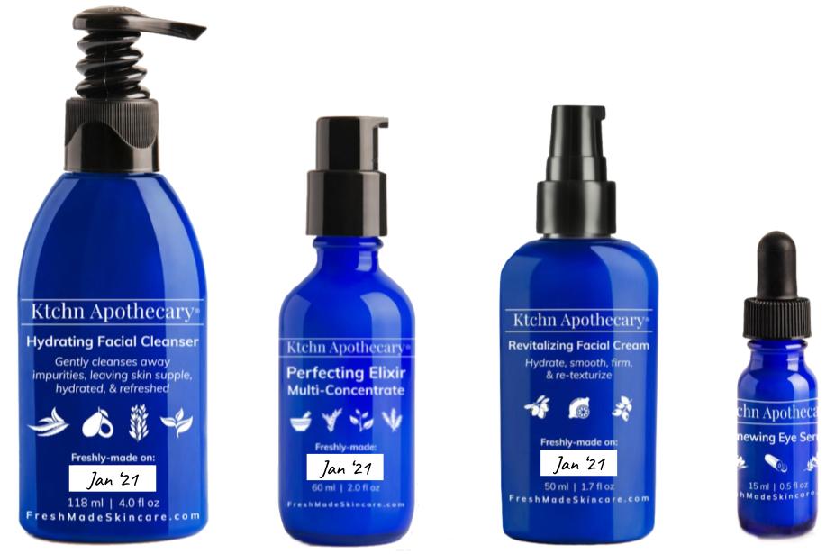 Ktchn Apothecary Kitchen Kitchn Skin Care Skincare Natural Organic Complete Collection Kit System