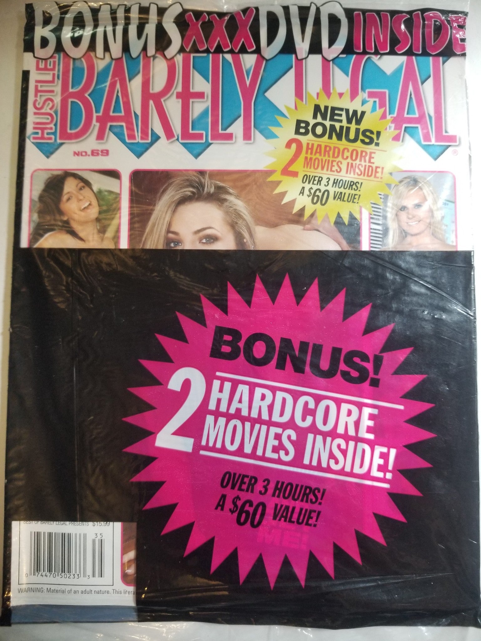 Hustler Barely Legal No 69 New Adult Magazine – Discreet Retail