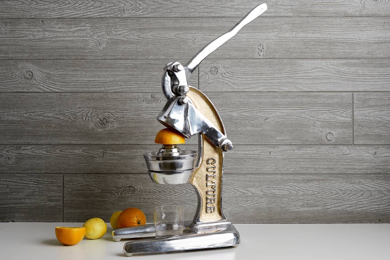 Mexican Citrus Juicer - Large Yellow Gold