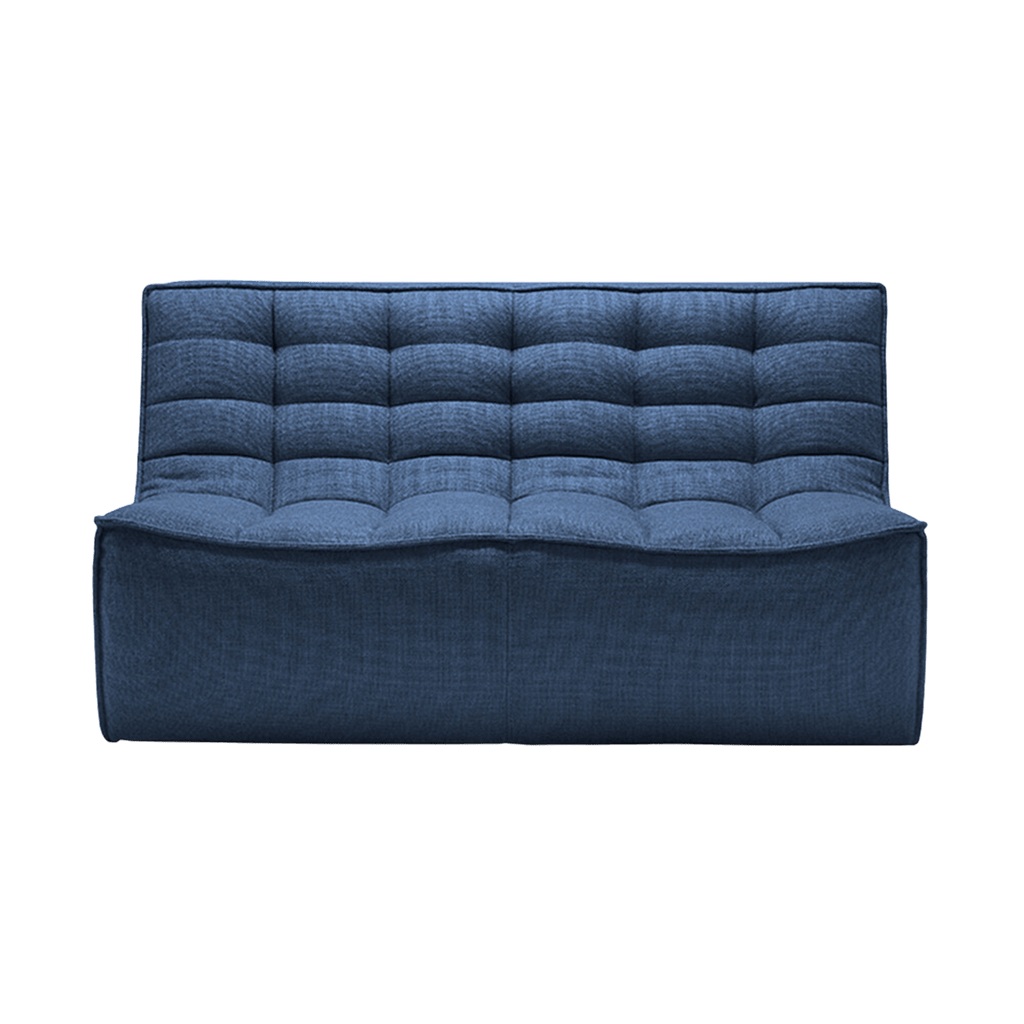 Asher + Rye Blue N701 Sofa, 2 Seater