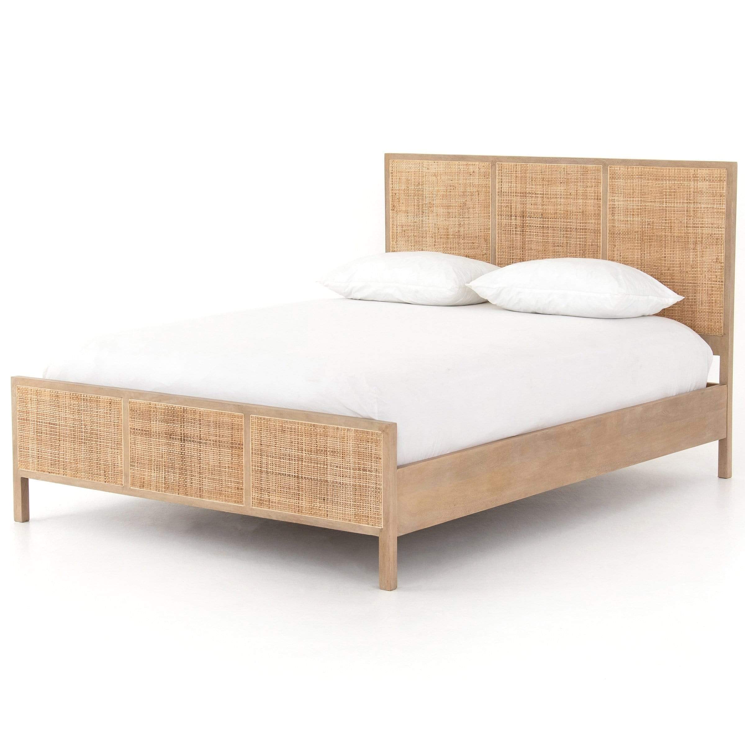 patrouille januari limiet Best Sydney Bed | Natural Mango Wood Bed Frame & Headboard – Asher + Rye