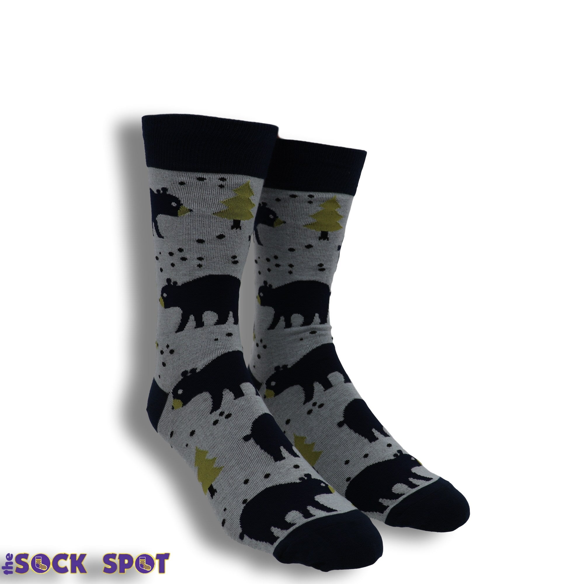 Bears In The Forest Socks By Good Luck Sock