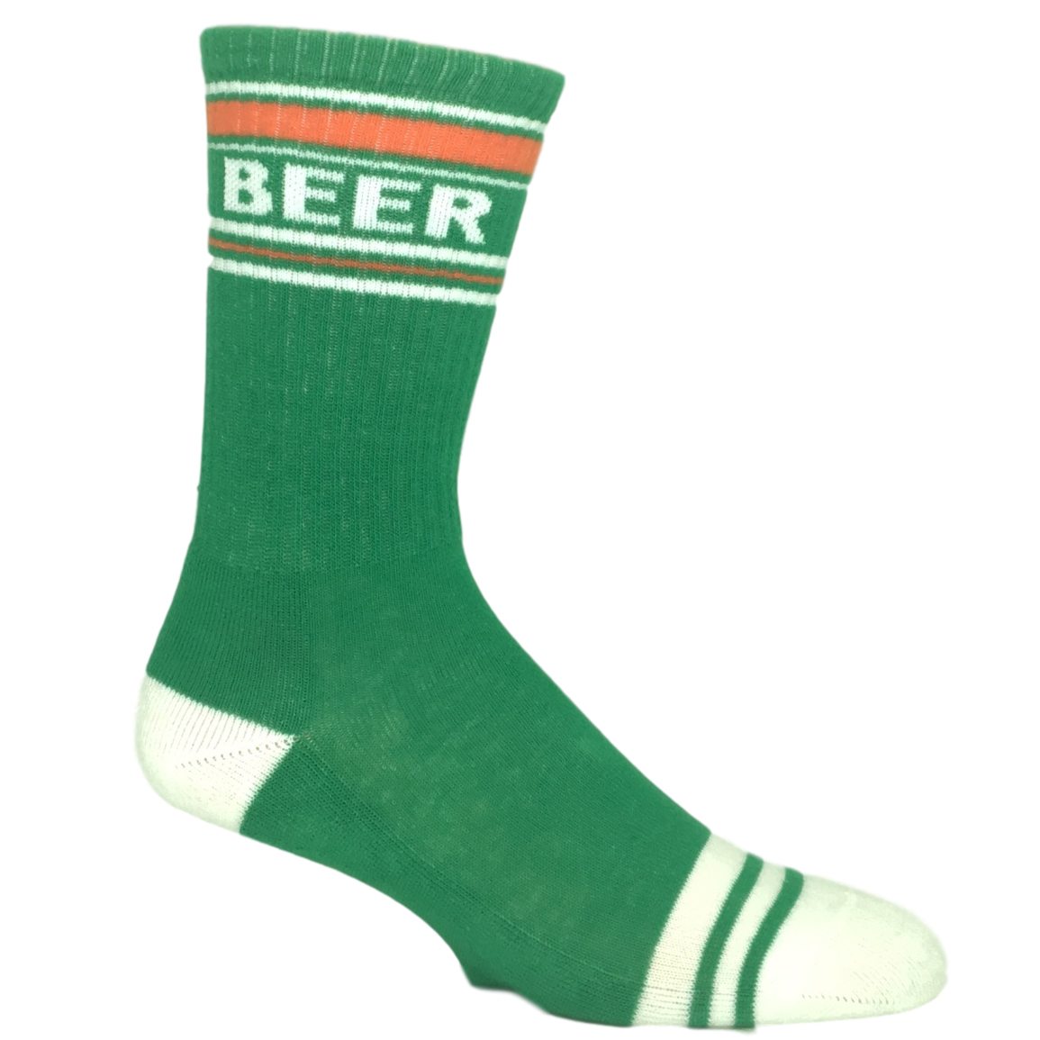 Beer Athletic Socks in Green Made in 