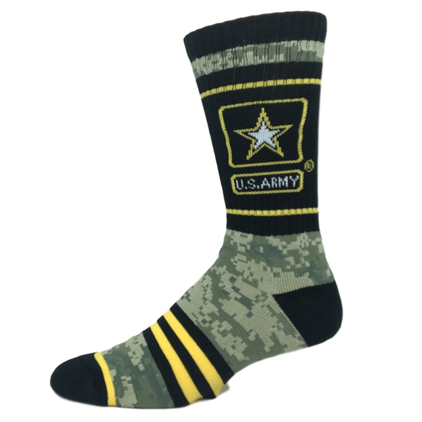 camo athletic socks