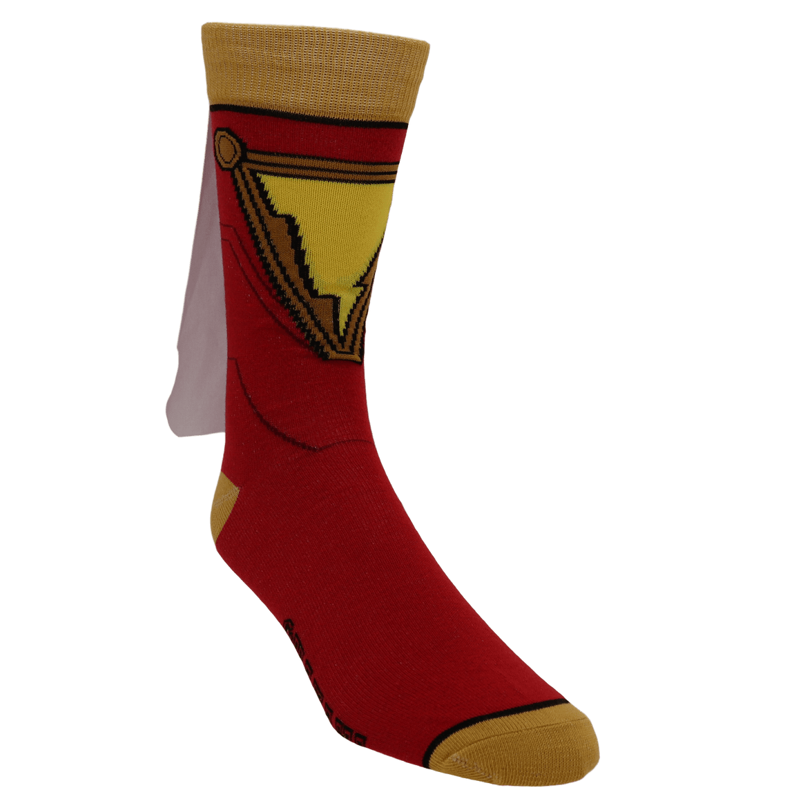 DC Comics Shazam Caped 3D Socks - The Sock Spot