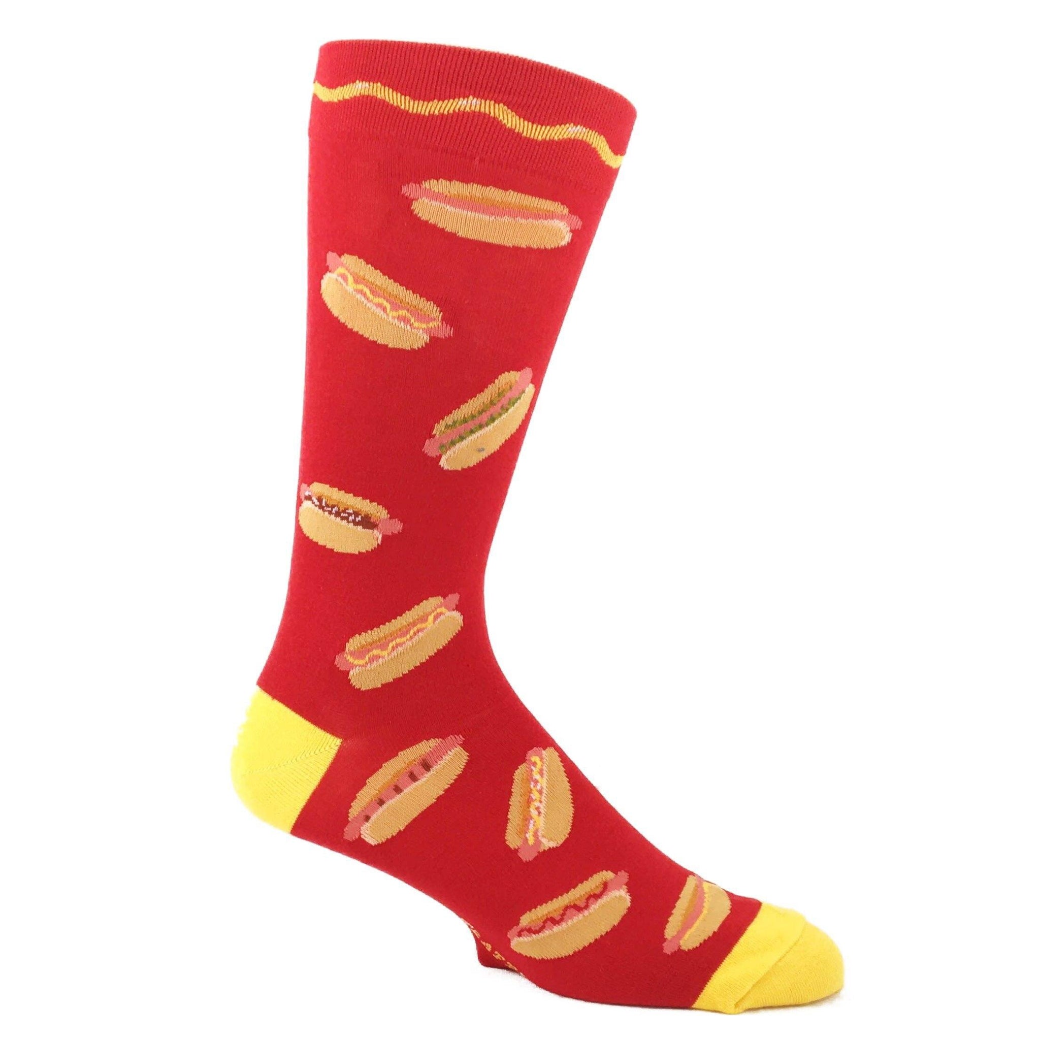 Get Your Hot Dog Food Socks by Foot Traffic