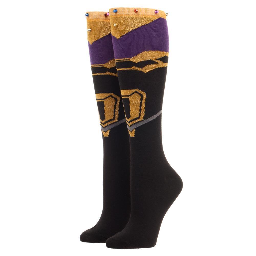 Marvel Avengers Infinity War Thanos Knee High Socks - The Sock Spot