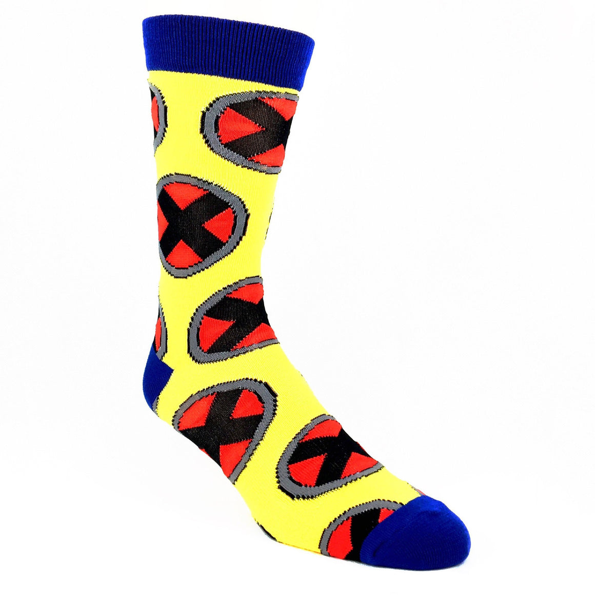 Marvel X-Men Logo All Over Superhero Socks - The Sock Spot