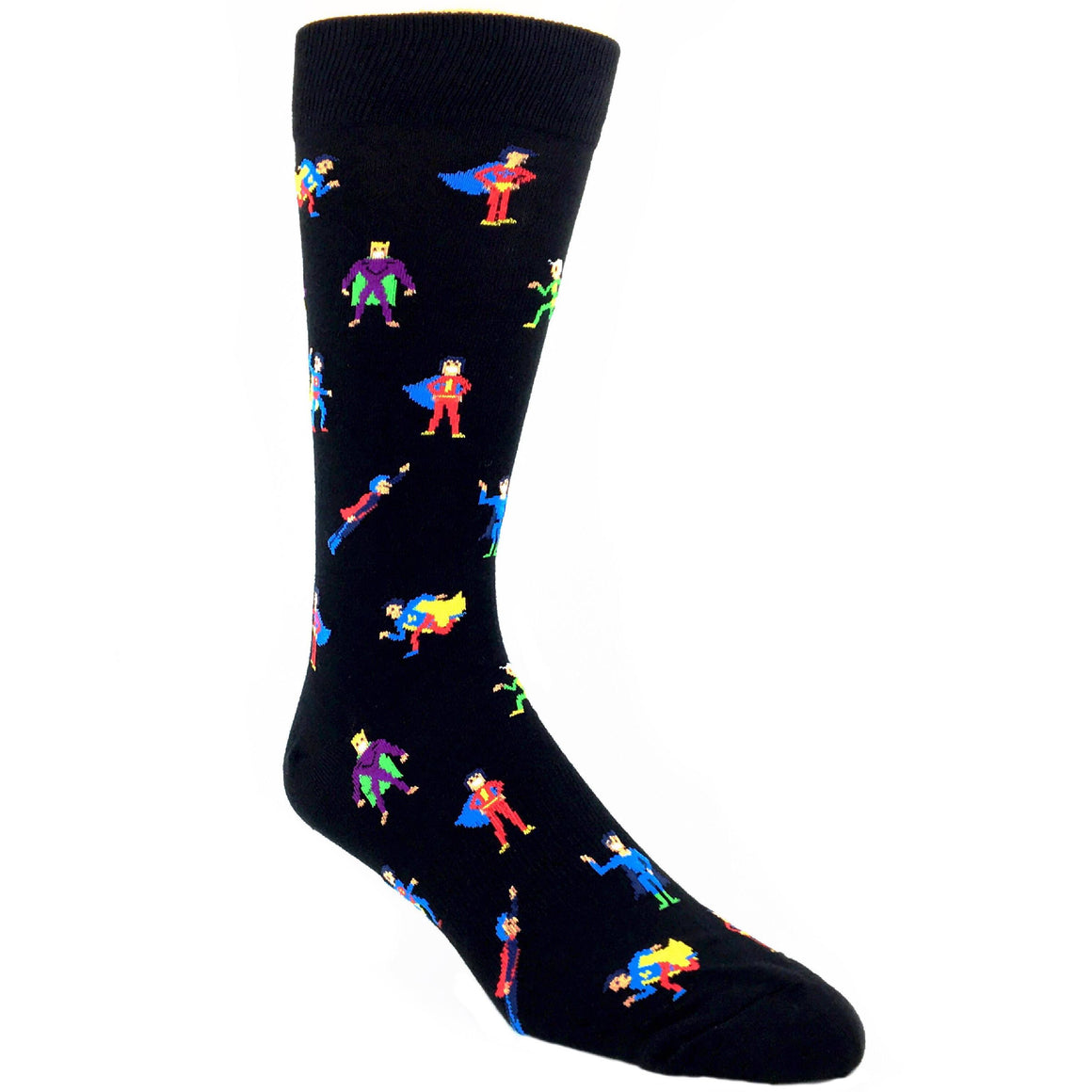 Superheroes Socks by K.Bell - The Sock Spot