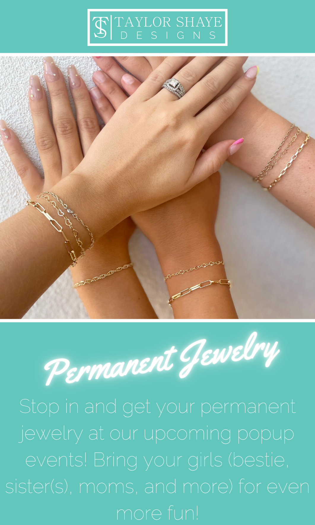 Permanent Jewelry Mobile Bar Party
