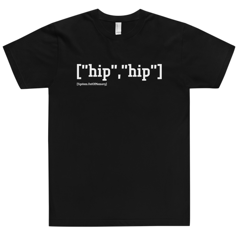 Hip Hip Array Programmer Shirt