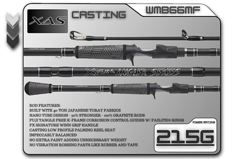 WCS70LF (165g) 7'0 Light Fast Spinning – Fx Custom Rods