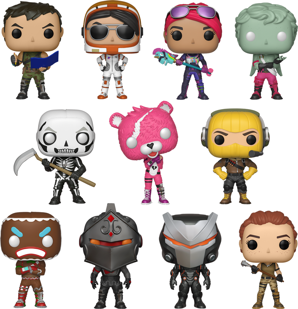 Fortnite Battle Royale Pop Vinyl Figure Bundle Set Of 11 Pre - fortnite battle royale pop vinyl figure bundle set of 11 pre