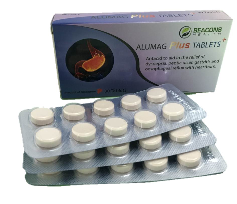 Alumag Plus Tablets 30 S Beacons Health