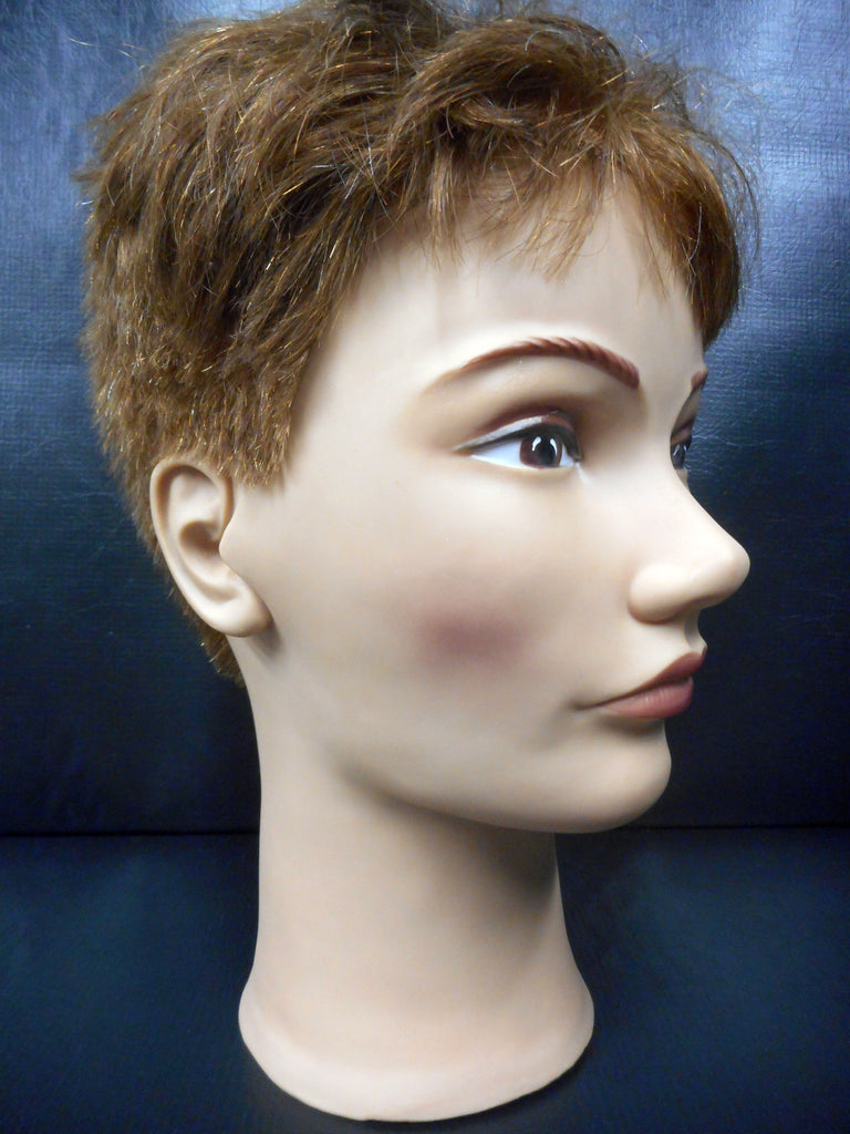 short hair mannequin heads