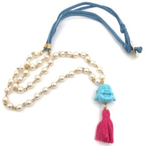 Buddha Tassel Long Necklace Lucky Jewelry