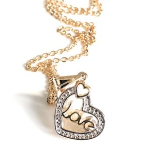 Dainty Heart Charm Necklace