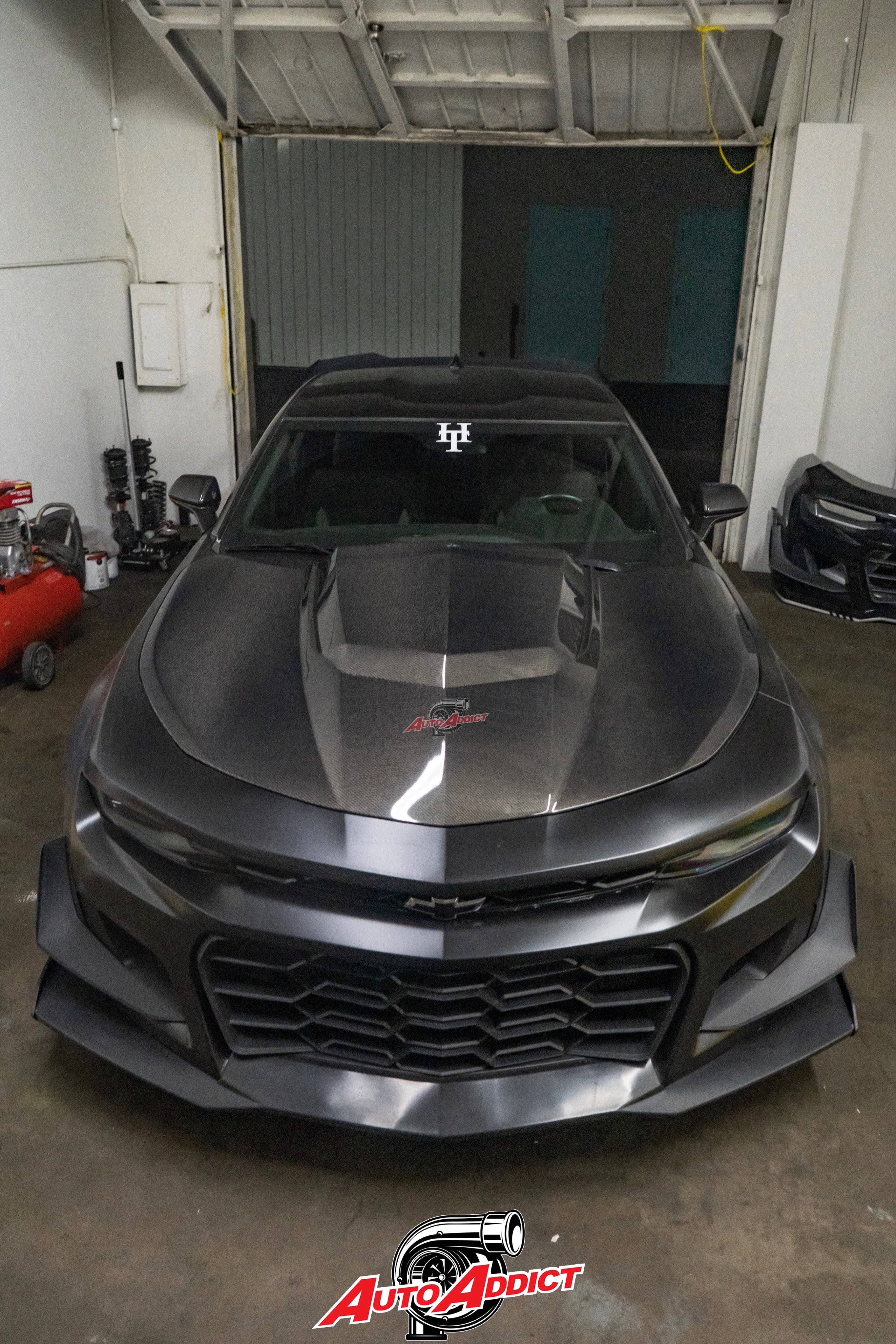 2016-2023 Camaro ZL1 Type-AZ Double Sided Full Carbon Fiber Hood