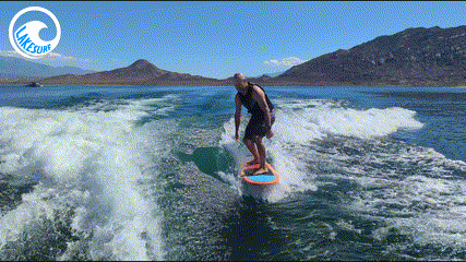 shoot the duck trick on wakesurf board