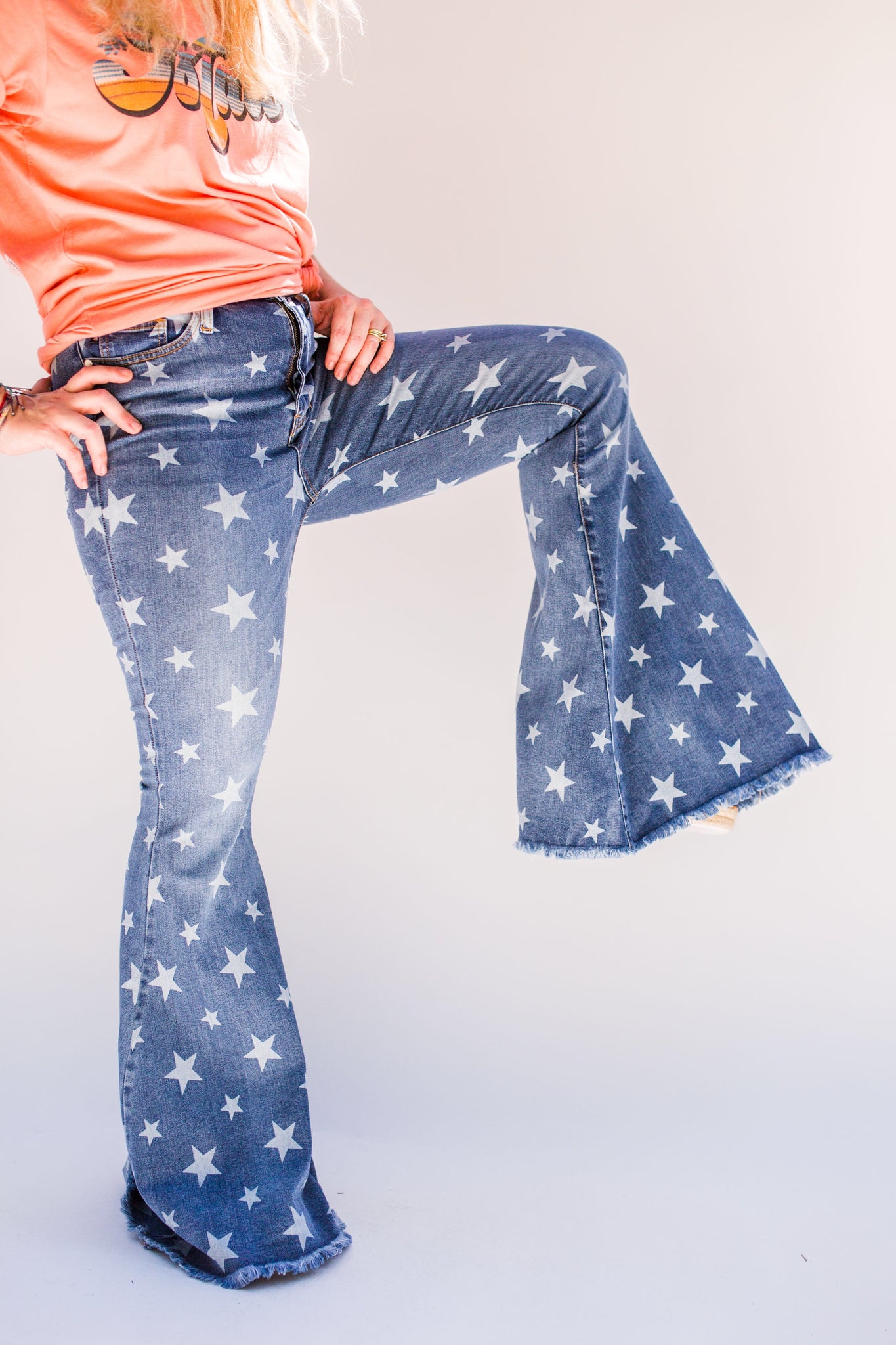 star flare jeans