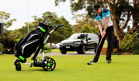 remote golf buggy