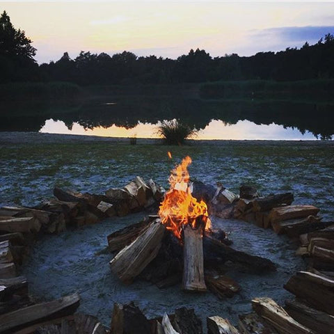 Campfire bomki cooking outdoor