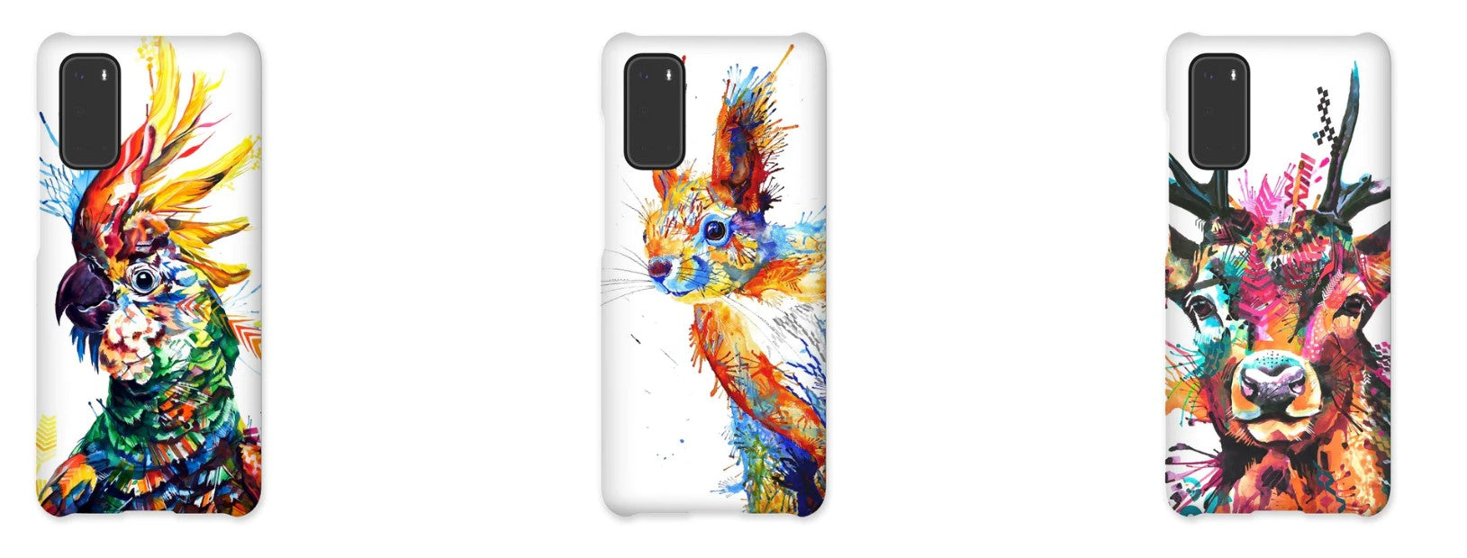 colourful animal phone case