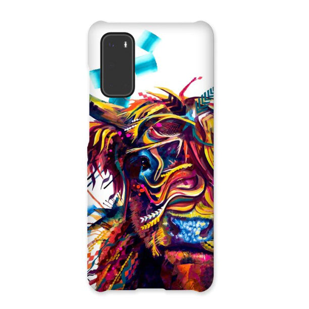 Highland cow phone case