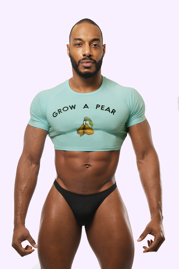 mens crop top hoodie