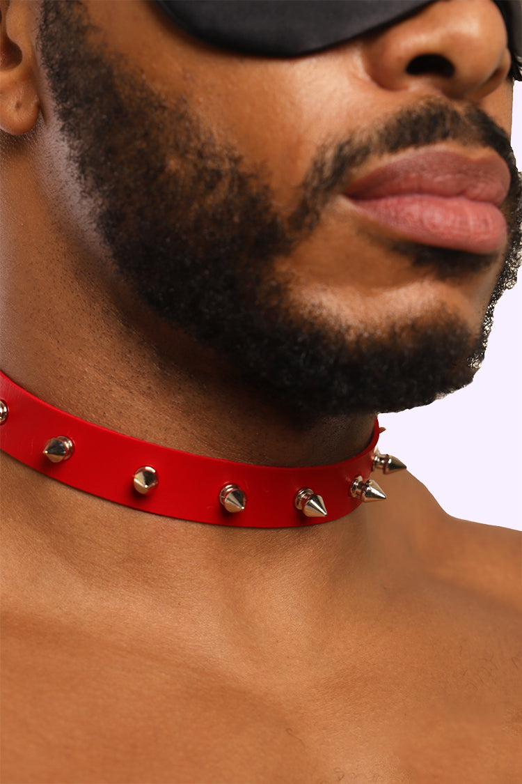 red choker