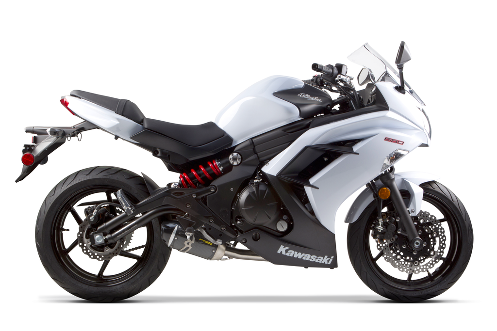 Understrege Distill deltager Two Brothers Racing, add an item to your shopping cart: Kawasaki Ninja 650  M-2 Black Series 2-1 Full Exhaust System (2012-16) - Polished Aluminum  Canister 005-3180106V-B