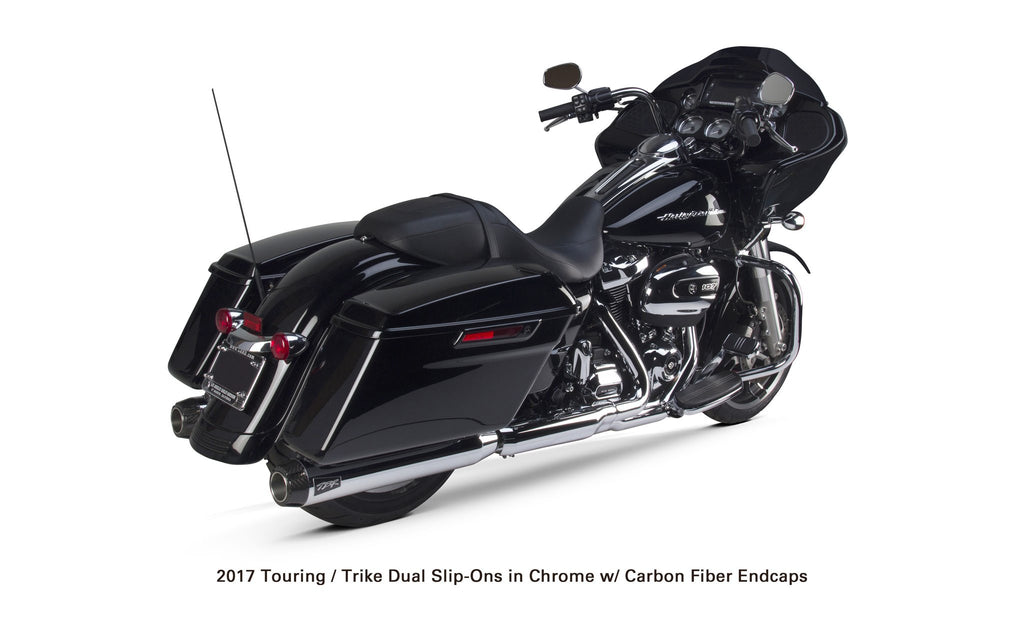 送料無料・名入れ彫刻 マフラー Harley Touring 17-21 Electra  Glideのためのクロムデュアルエキゾーストマフラースリップオンフィット Chrome Dual Exhaust Mufflers Slip- 