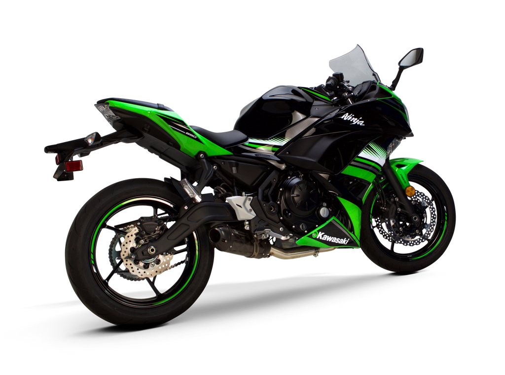 Kawasaki 650 (2017-2021) S1R Black Series Carbon Full System - P – Two Brothers Racing