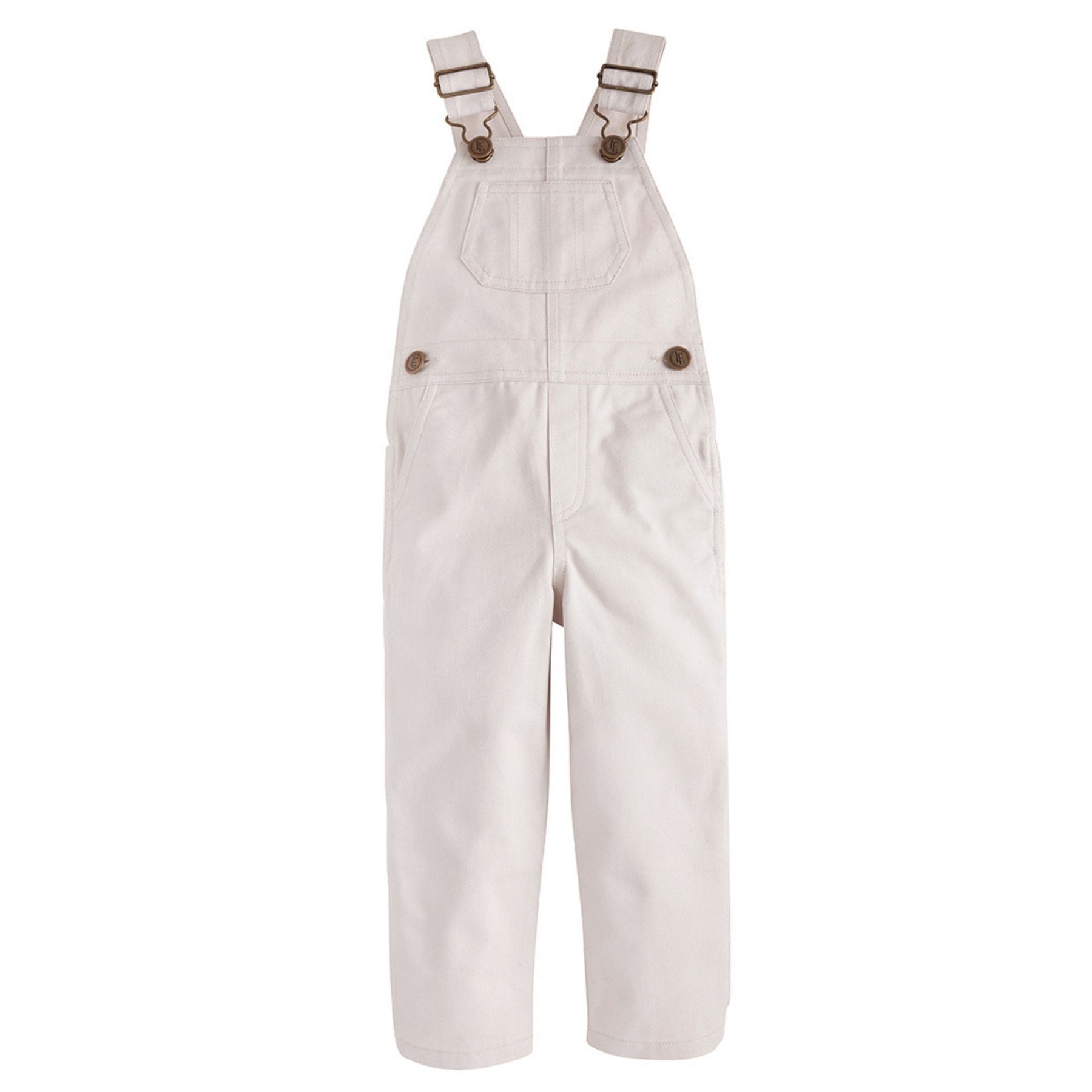 seguridadindustrialcr classic childrens clothing boy khaki twill overall with brass buttons