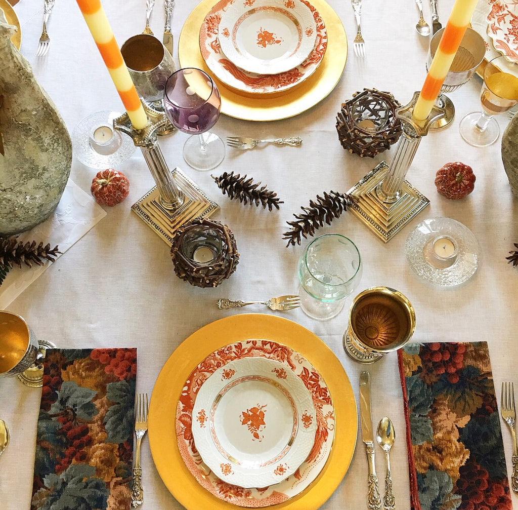Shannon Latham, table scape, how to style a table, dining room table decor