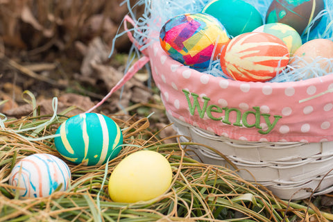 decorate easter eggs with your craft box!