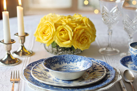 easter dinner table