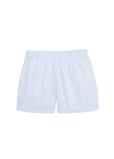 seguridadindustrialcr boy's elastic waist shorts, light blue seersucker stripe for spriing