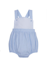 Conrad Sunsuit - Airy Blue Plaid